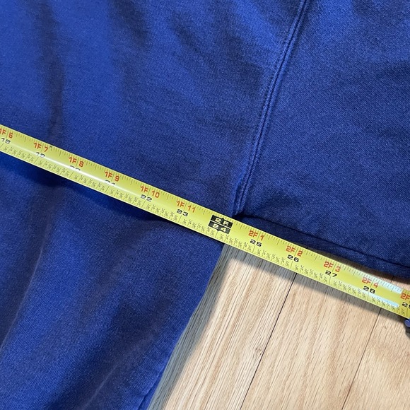 Vintage Chicago Cubs 2003 Playoff Hoodie Sweatshirt Majestic MLB Blue Men XL - Picture 3 of 7